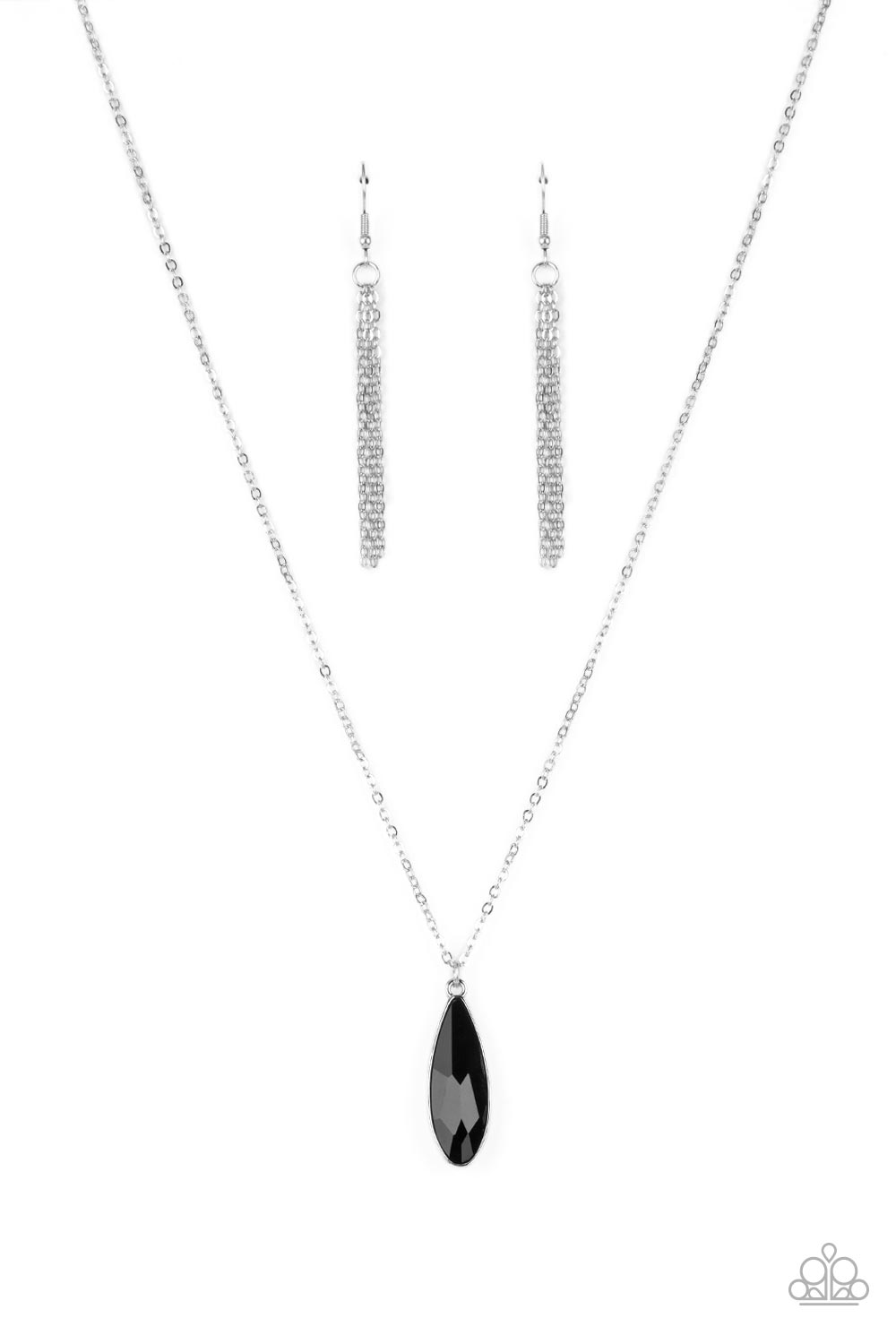 Prismatically Polished Black Necklace