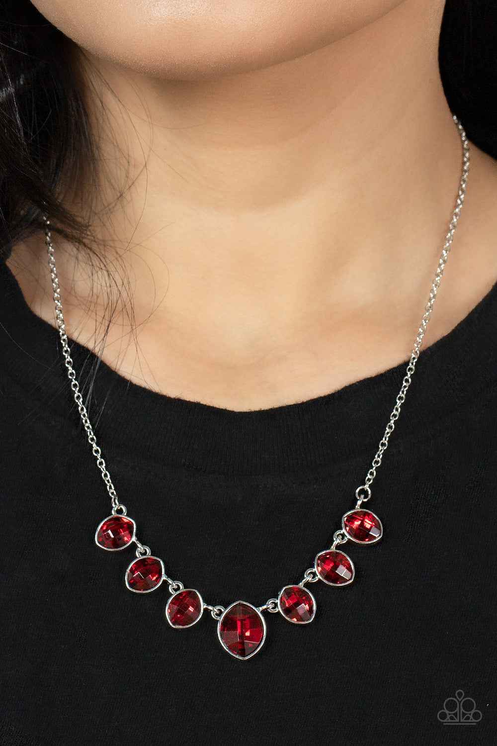 Material Girl Glamour Red Necklace