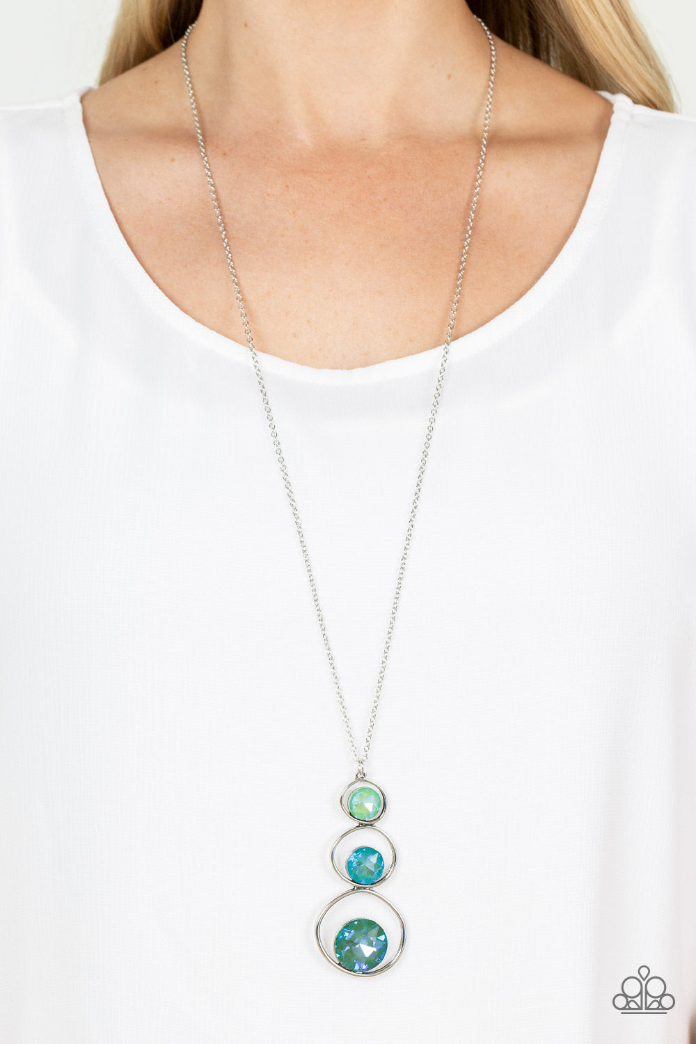 Celestial Courtier Green Necklace