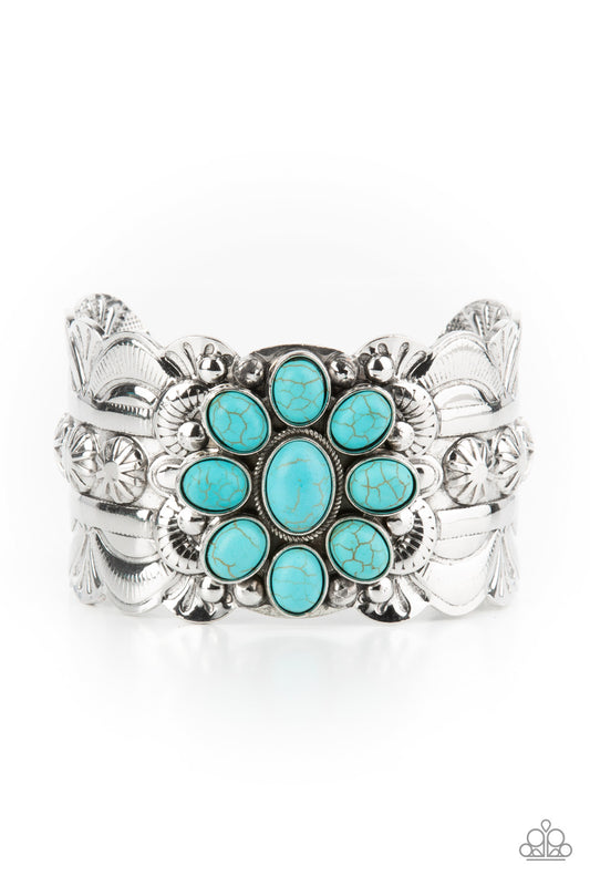 Paparazzi Southern Eden Blue Bracelet