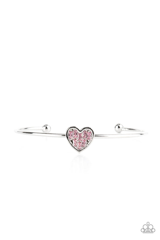 Heart of Ice Bracelet Pink Bracelet