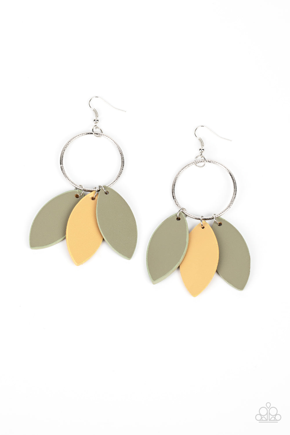 Paparazzi Leafy Laguna Multi Earring