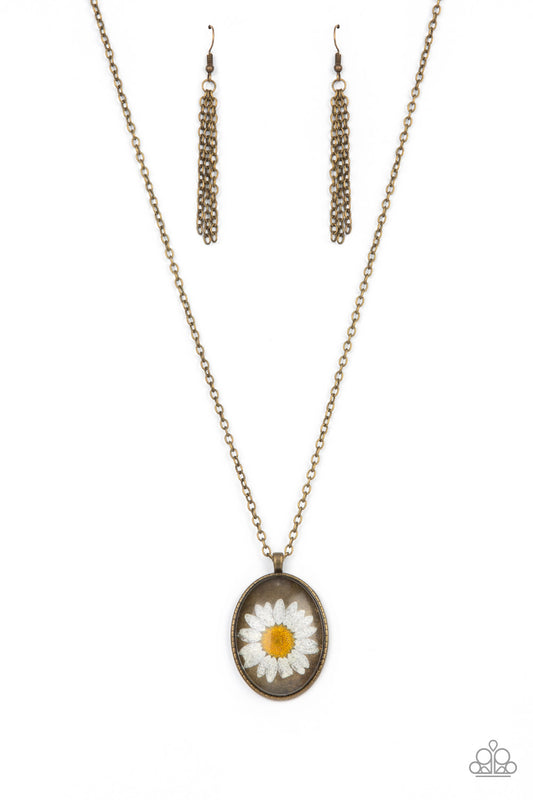 Paparazzi ​Prairie Passion - Brass Necklace