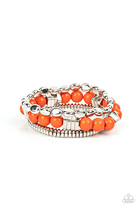 Tour de Tourist Orange Bracelets