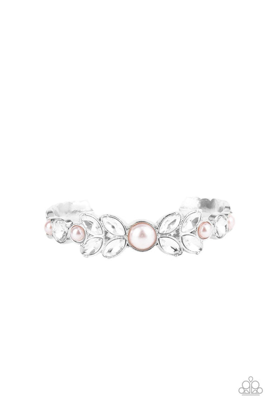 Regal Reminiscence Pink Cuff Bracelet