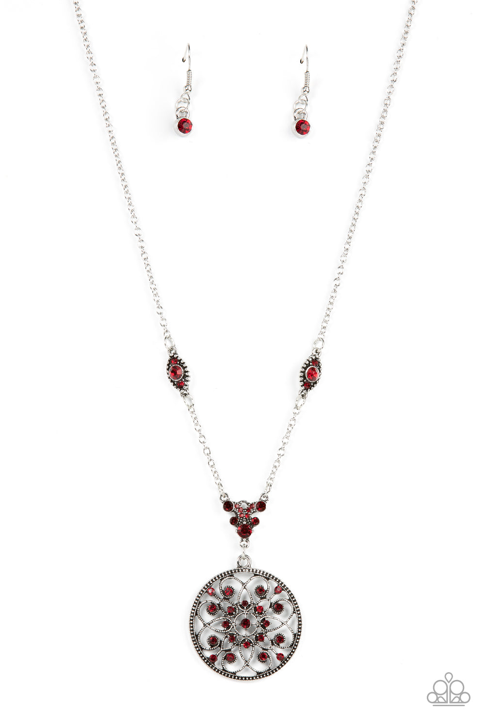 TIMELESS Traveler Red Necklace