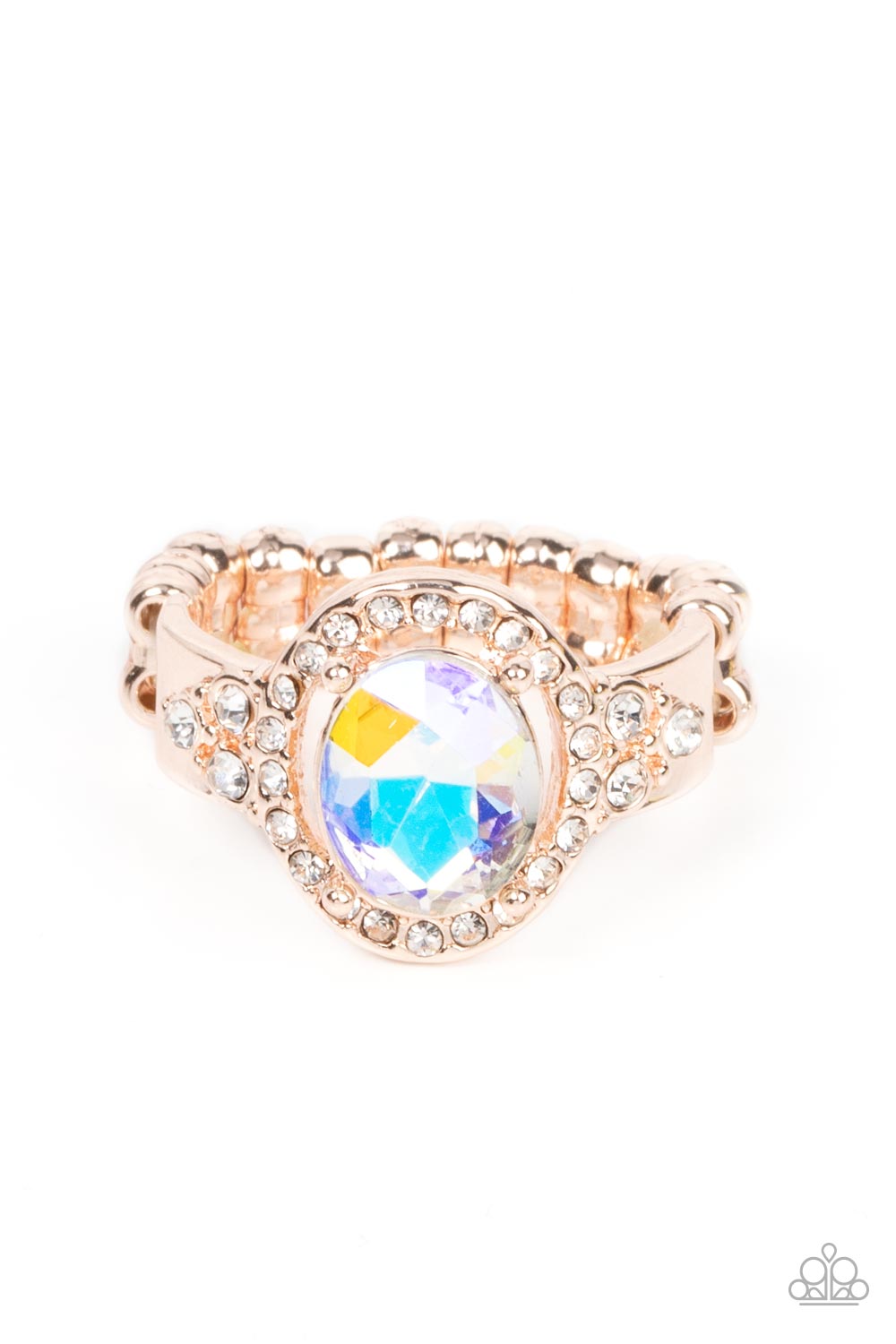 Papararazzi ​Dazzling I Dos - Rose Gold Ring