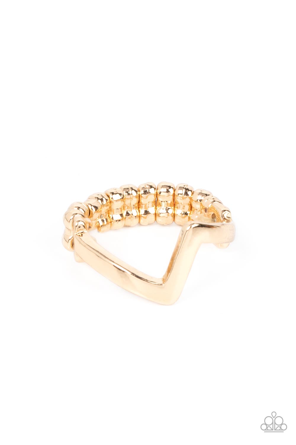 Paparazzi Global Shock - Gold Ring