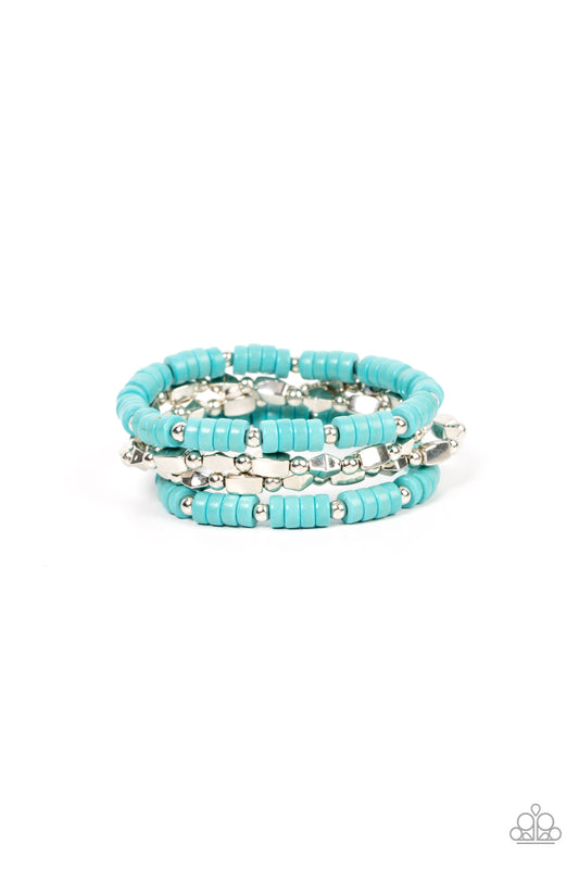 Paparazzi ​Anasazi Apothecary - Blue Bracelet