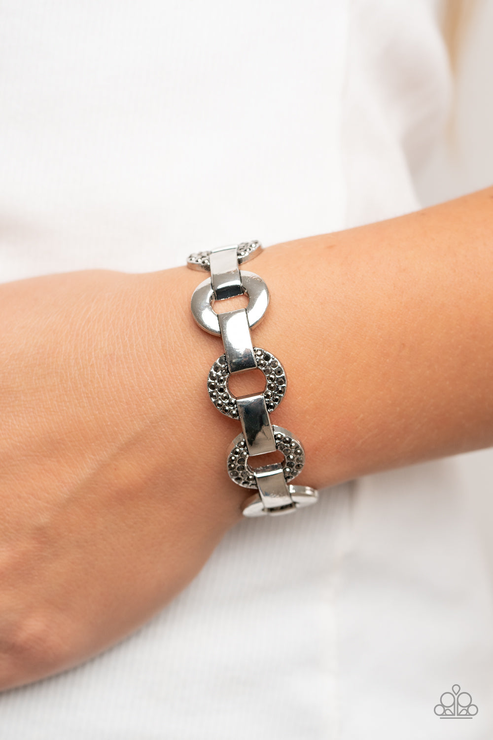 Revolutionary Romantic Silver Cuff Bracelet