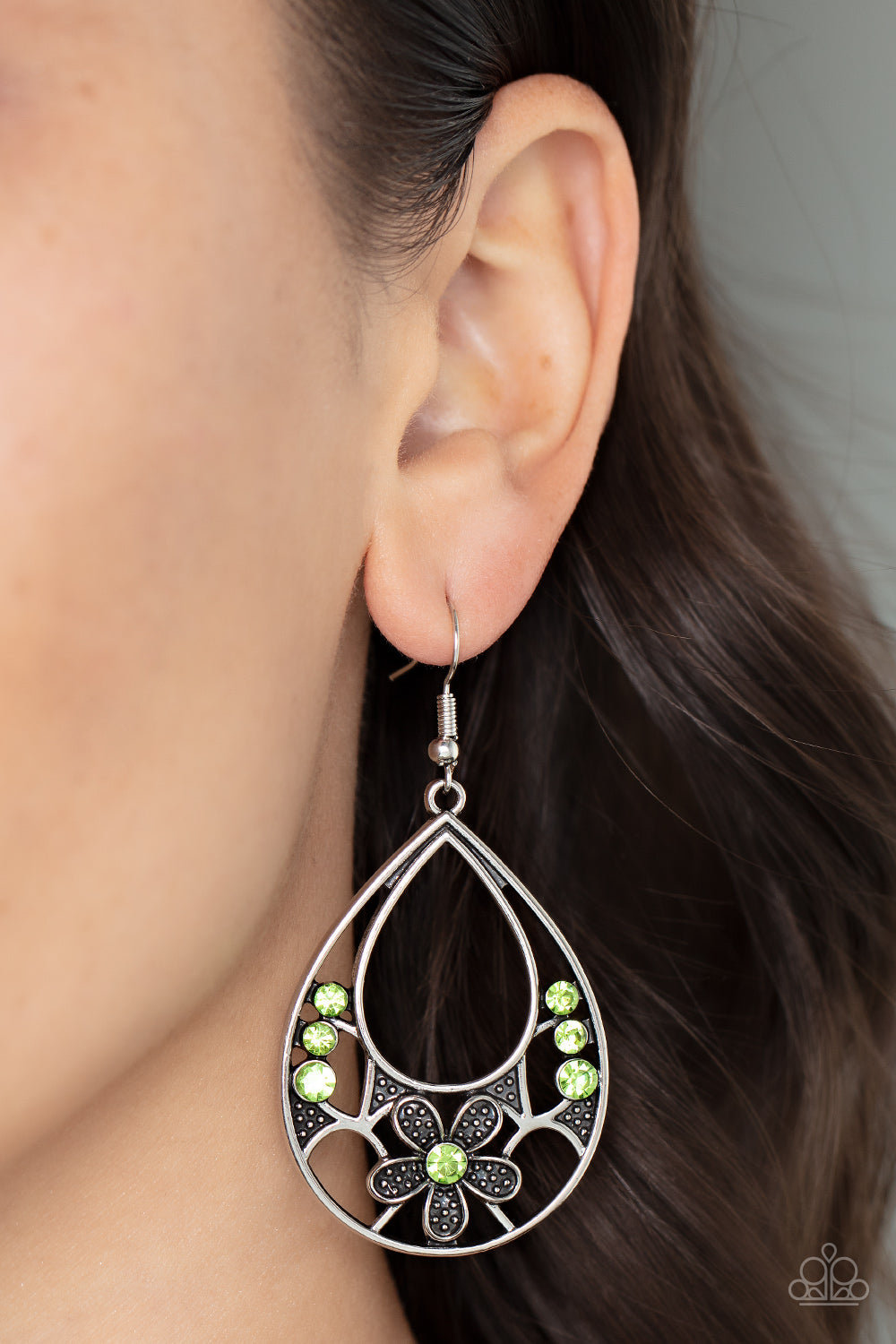 Meadow Marvel - Green Earring