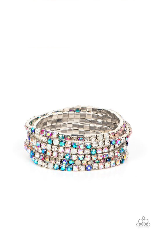 Paparazzi Rock Candy Rage - Multi Bracelet