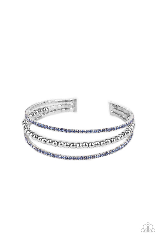 High-End Eye Candy Blue Bracelet