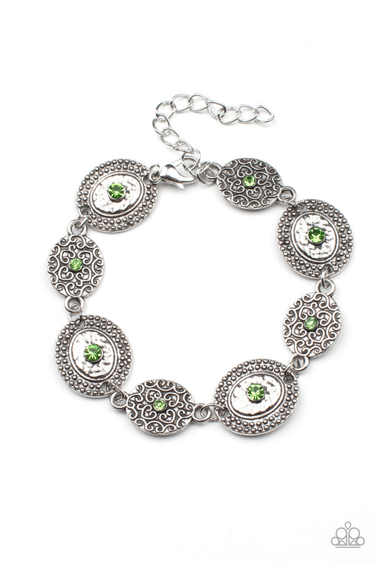 Secret Garden Glamour Green Bracelet